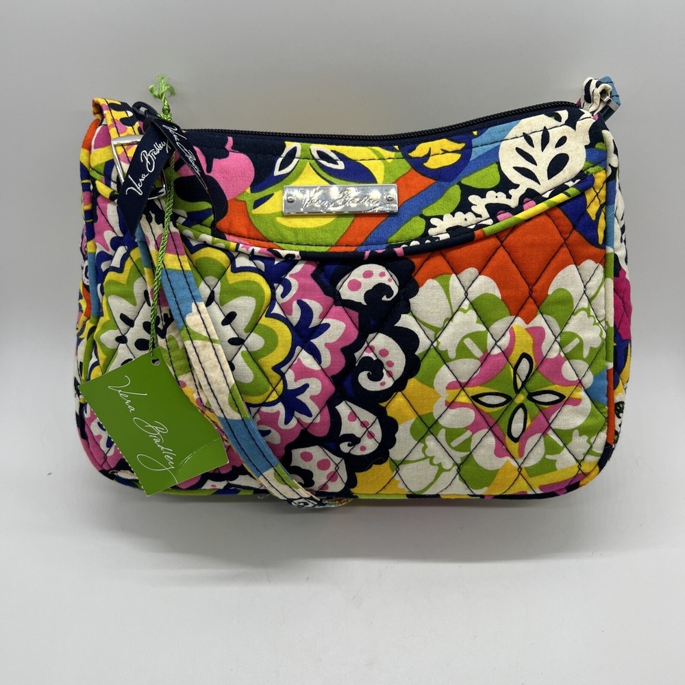Vera Bradley‎ Little Crossbody RIO Retired 2015 Print NWT